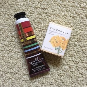 Hand Cream and Toner and Emulsion Sample